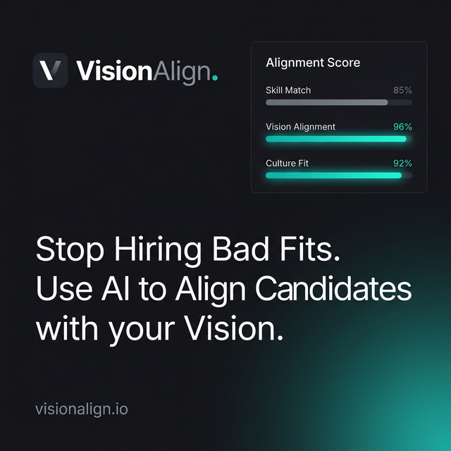 VisionAlign | AI Candidate Screening & First-Round Interviewer ...